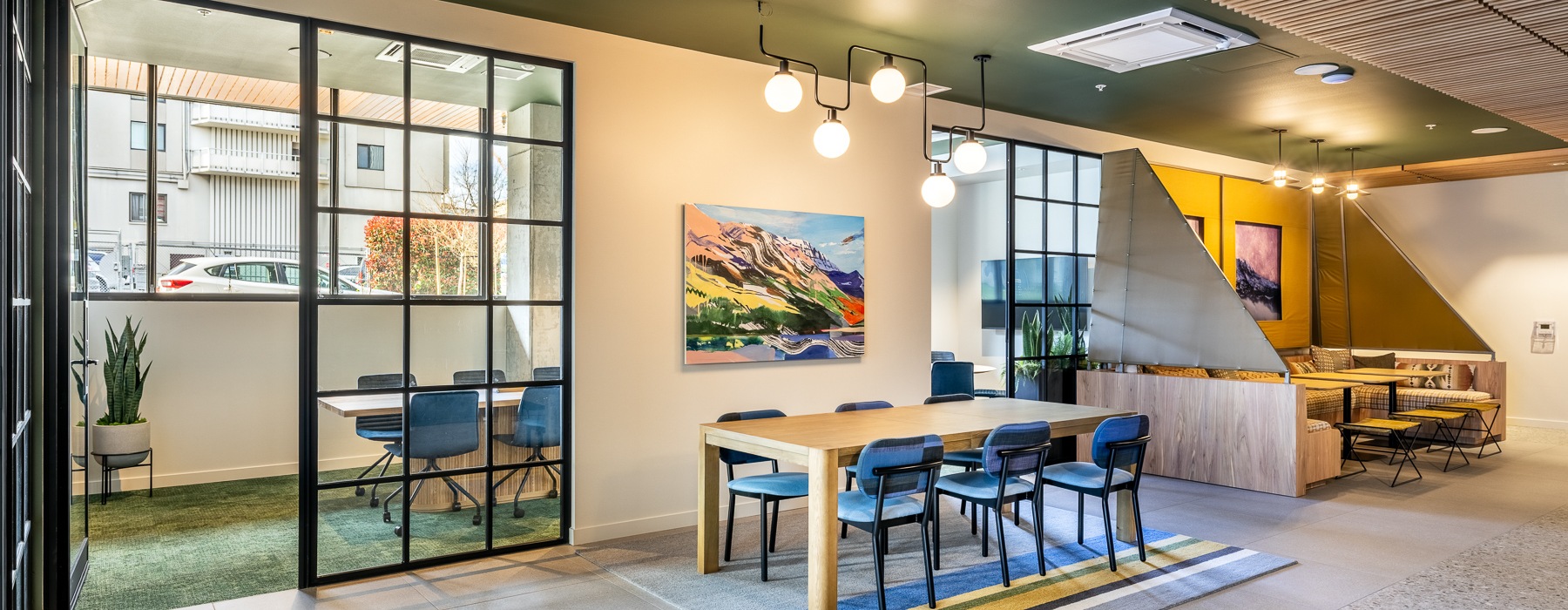 coworking spaces